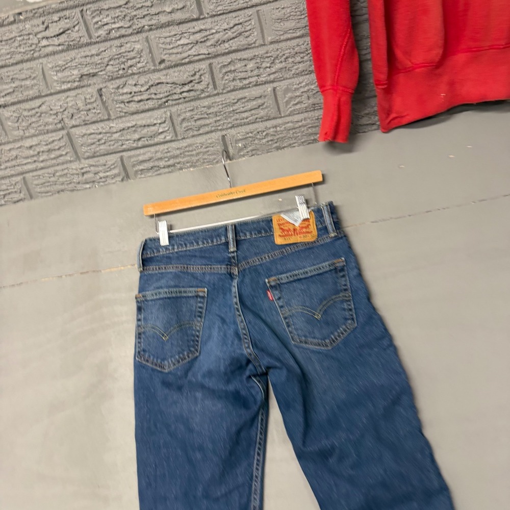 Levis 511 Slim Fit Mens Jeans 30x32 Medium Wash Blue Denim Pants